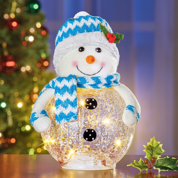 Glass Snowman Ornament- hand sculpted, whimsical, Frosty, snowy winter wonderland, 1 of a kind, sculpture, great unique order holiday gift idea